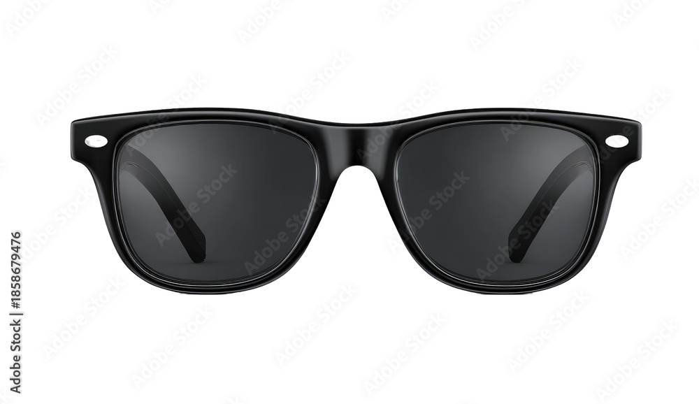 © Hasna - Black sunglasses, front view © Hasna - Black sunglasses, front view