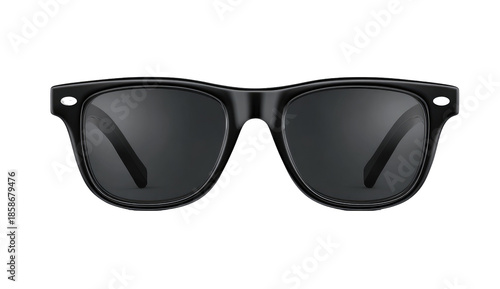 Black sunglasses, front view