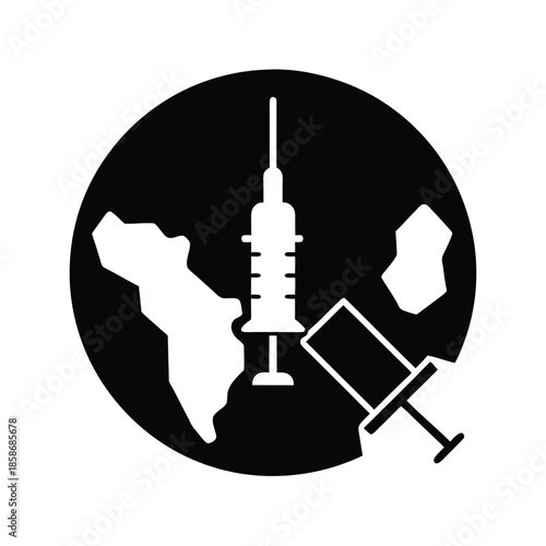 Senegal Vaccination Health Icon