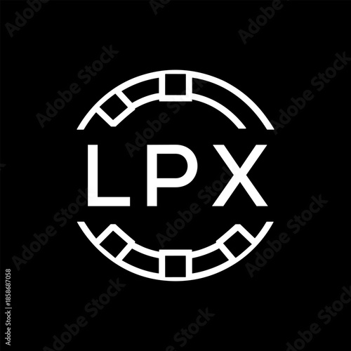 Clean Line Art Monogram Emblem for Brands, LPX  Later Logo, Unique Letter Logo with Circular Motif, 
 
LPX logo, minimalist, LPX  modern, circle, LPX  monogram, letter  LPX mark, LPX  geometric, LPX  