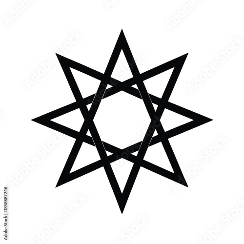 Seven Pointed Star Umbanda Symbol