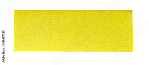 Solid yellow rectangle with textured surface
