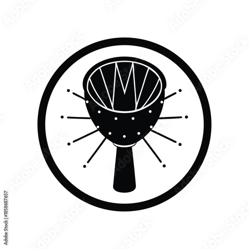 Shaman Drum Healing Icon