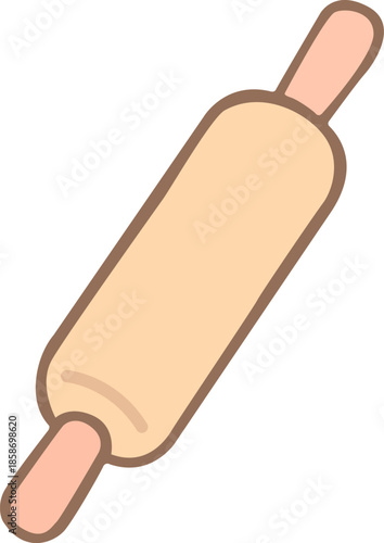 Illustration of a Rolling Pin