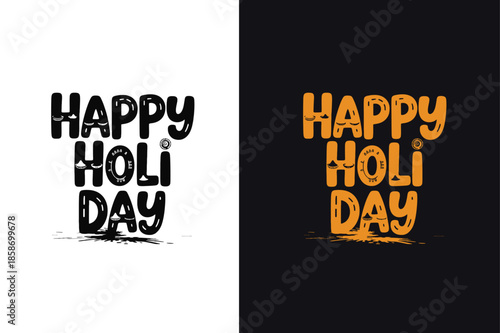 Ram navami festival logo with lord rama archer silhouette in black and orange and black backgrounds