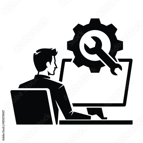  IT Troubleshooting and System Maintenance Icon