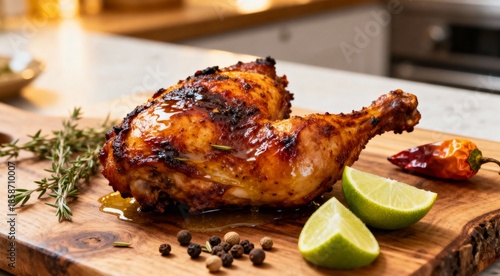 Baked Jerk Chicken with Lime and Spices