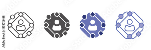 Experience collection of icon styles