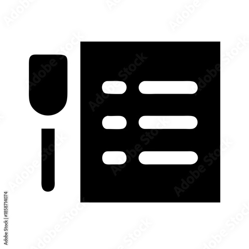 vector menu icon set