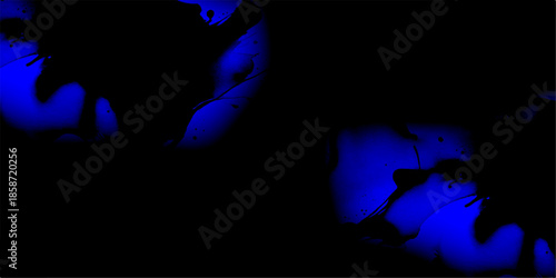 Luxurious colorful liquid marble surfaces design. Colorful background with rough texture background. special realistic effect mist or smog beam on black, powder steam spray. Blue vector modern elegant