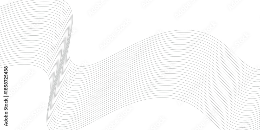 Fototapeta premium Abstract black background with flowing lines and modern digital design