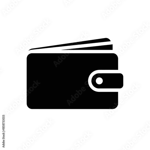 Stylish Wallet Illustration with Simple Design for Financial Concepts