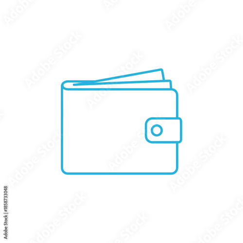 Stylish Wallet with Card Slots and Cash Pockets for Everyday Use