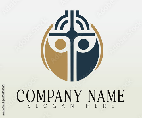 A religious symbol design concept.