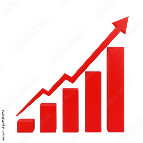 Growth chart icon isolated on transparent background Free Download Growth chart icon isolated on transparent background - GFXLoad