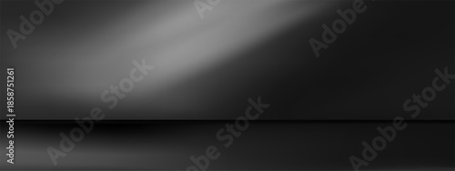 Abstract gradient podium background, minimal empty 3D studio backdrop, clean scene for product presentation mockup template.