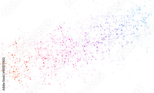 Molecules on gray background. Used for design healthcare, science and medicine background. DNA strand. Molecular structures
