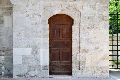 Wallpaper Mural wooden door on the historic mosque Torontodigital.ca