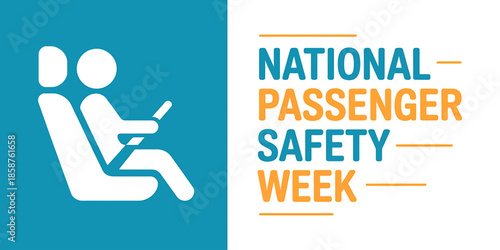 National Passenger Safety Week Awareness Graphic Design