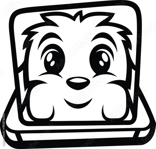 Laptop Cooling Pad Accessory for Gaming and Computer Performance Concept