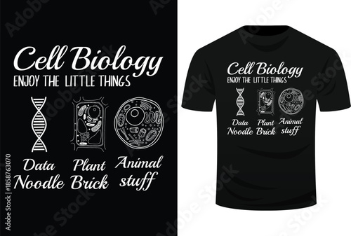 Cell Biology Enjoy The  Little Things Svg Design