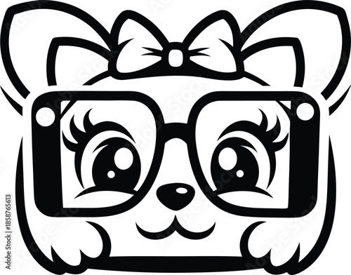 Smart Glasses Wearable Technology for Innovation Concept