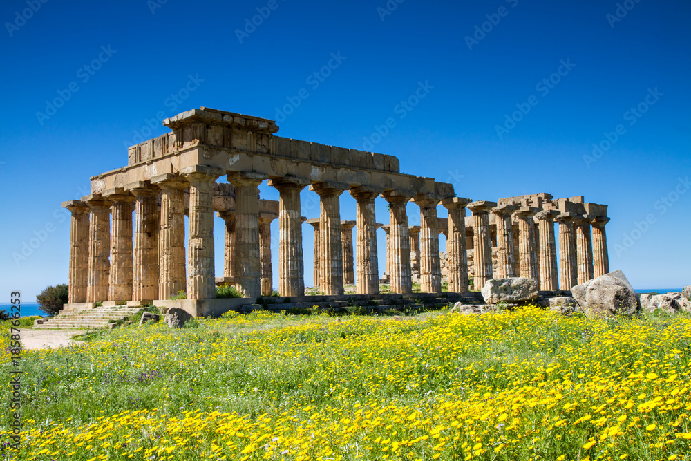 Fototapeta premium Greek Temple at Selinunte