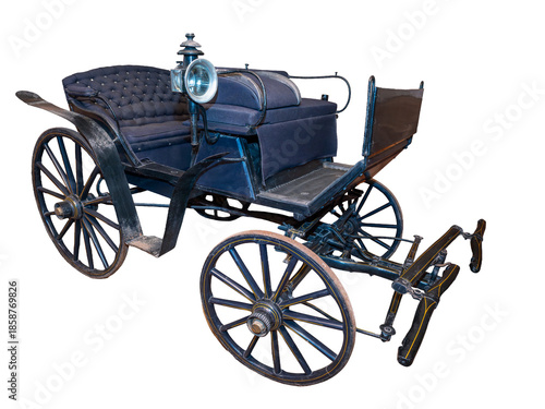 Bryczka spacerowa z XIX WIEKU.