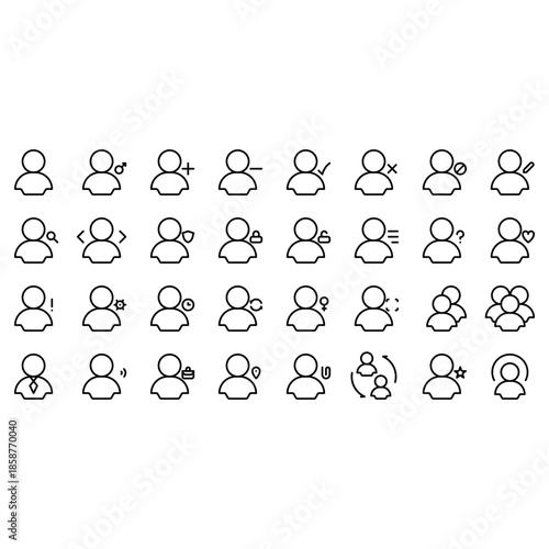 User Icon Set