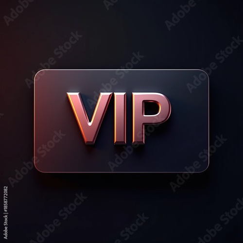 modern luxury VIP card black leather background
