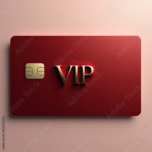 opulent gold VIP emblem on dark background