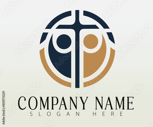 A religious illustration design concept.