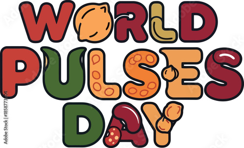 World Pulses Day Illustration.