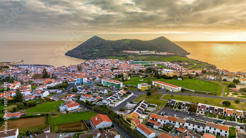 Obraz na płótnie Cidade de Angra do Heróismo na Ilha Terceira nos Açores