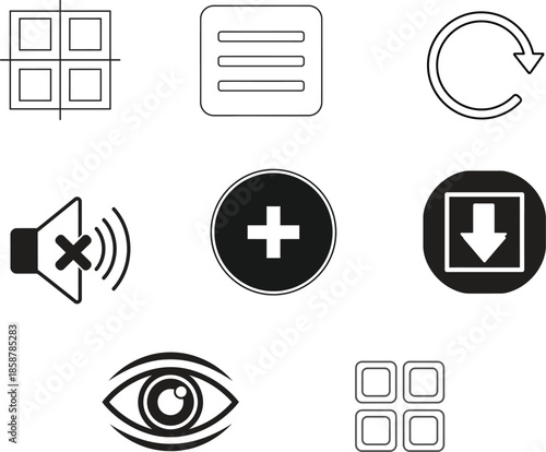 different kinds of social media icon 