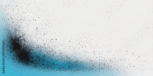 Abstract blue grunge background with bubbles and a textured water drop pattern on an old vintage paint surface for a wet wall design