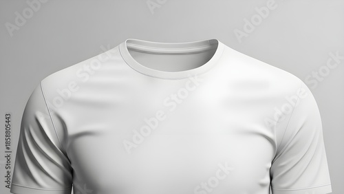 Wallpaper Mural Professional Blank White Cotton T-Shirt Mockup for Commercial Design Projects Torontodigital.ca