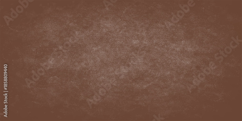 A dark brown vintage leather background featuring an aged grunge paper texture with a rough antique material surface for a blank retro design backdrop