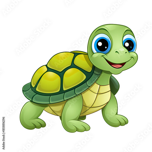 Turtle Vocabulary Card for Learning English