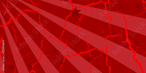 Red vector star burst background vivid illustration. eps 10