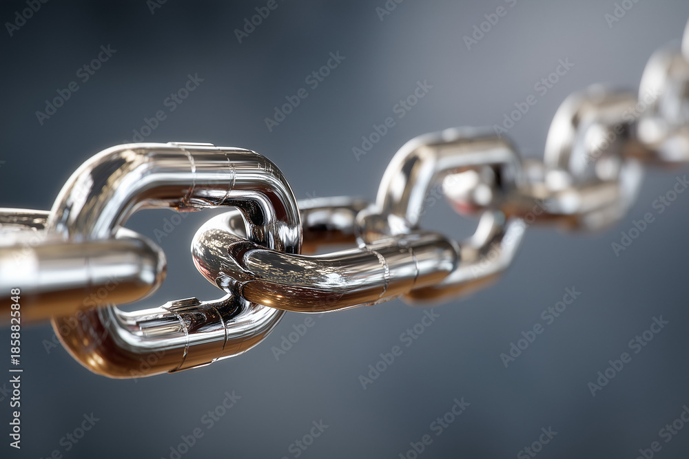 Obraz premium Blockchain technology concept, decentralized network with secure transactions