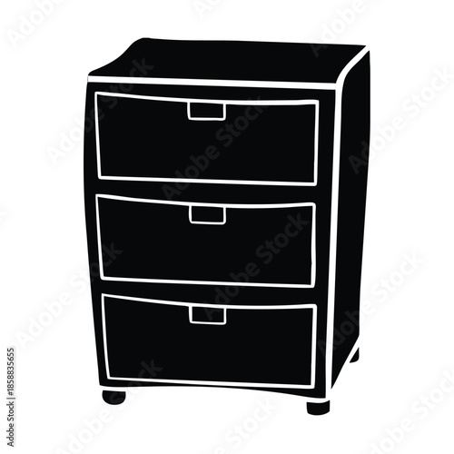 Simple Cabinet With Drawers