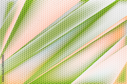Halftone dots faded texture over diagonal stripes modern vector design. Light diffusion through dotted layers. Clean yet expressive geometric backdrop. Retro-inspired dotted texture overlay.