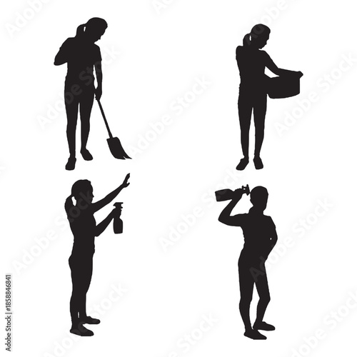 Housewife Silhouette