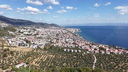 Epic Cinematic Aerial Landscape View