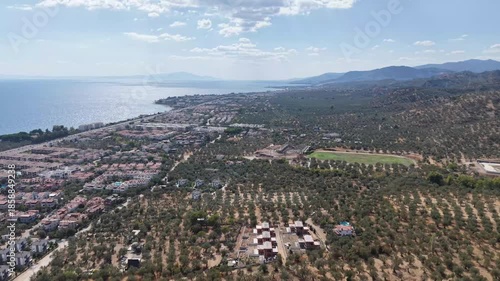 Epic Cinematic Aerial Landscape View