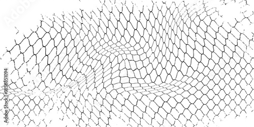 Mesh texture for fishing nets. Grunge pattern for sportswear or soccer goal, volleyball net, basketball hoop, hockey, athletics. modern