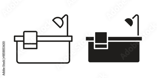 Bathroom icons set in multiple style collection