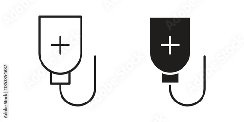 Chemotherapy icons set in multiple style collection