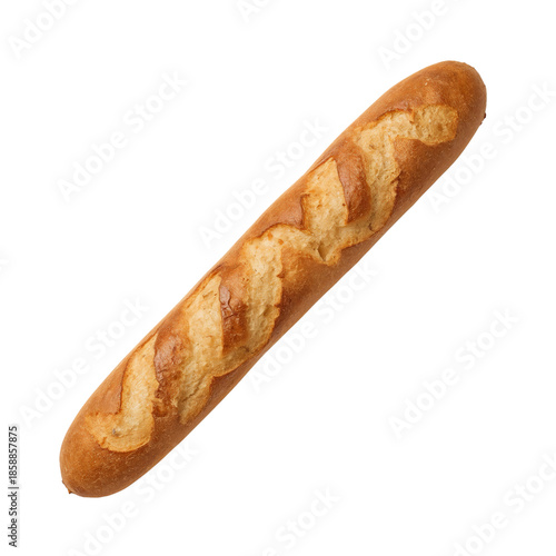 Freshly Baked Bread Loaf Placed on a Flat Surface for Cooling in a Kitchen